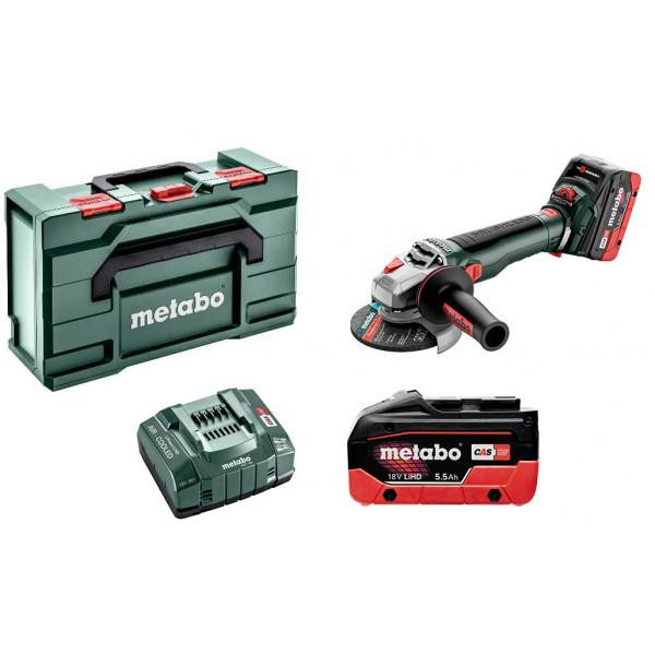 Болгарка (КШМ) акумуляторна Metabo WPB 18 LT BL 11-125 Quick (613057660)